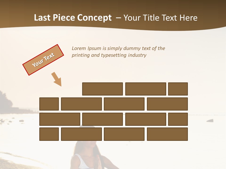 Joy Ocean Sunset PowerPoint Template