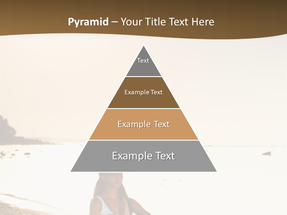 Joy Ocean Sunset PowerPoint Template