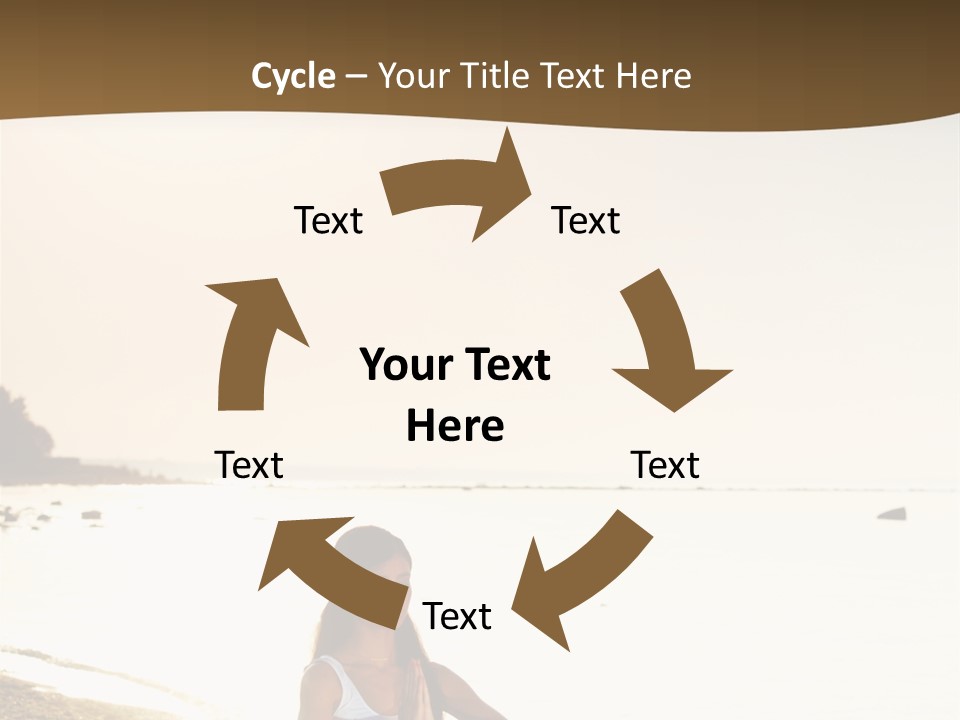 Joy Ocean Sunset PowerPoint Template