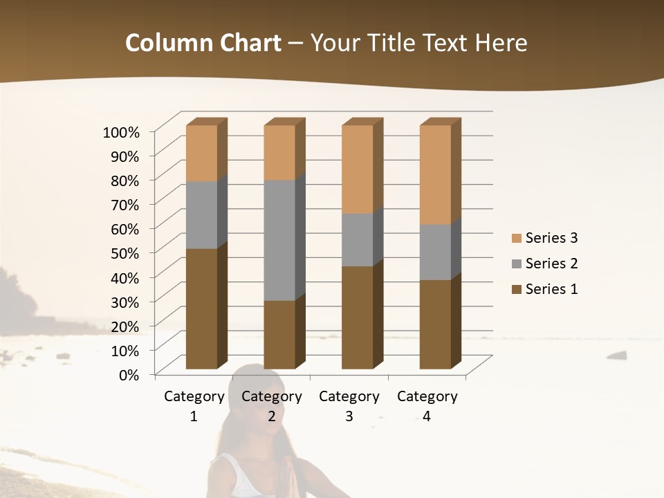 Joy Ocean Sunset PowerPoint Template
