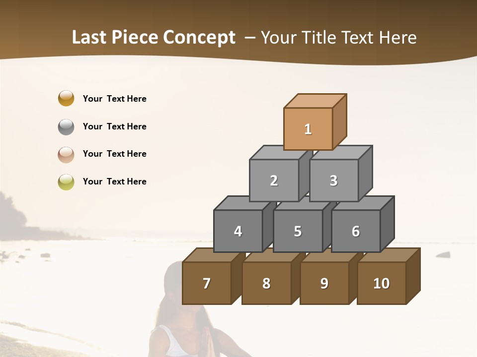 Joy Ocean Sunset PowerPoint Template
