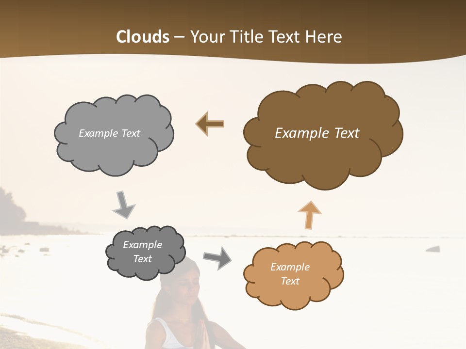 Joy Ocean Sunset PowerPoint Template