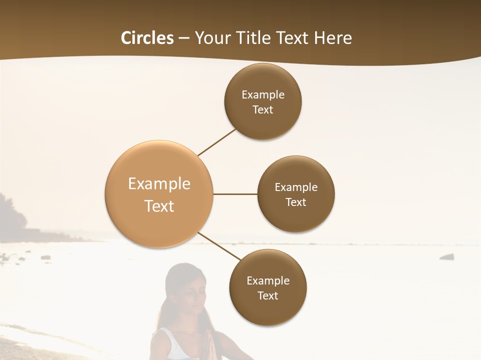 Joy Ocean Sunset PowerPoint Template