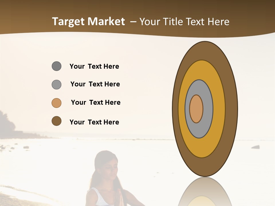 Joy Ocean Sunset PowerPoint Template
