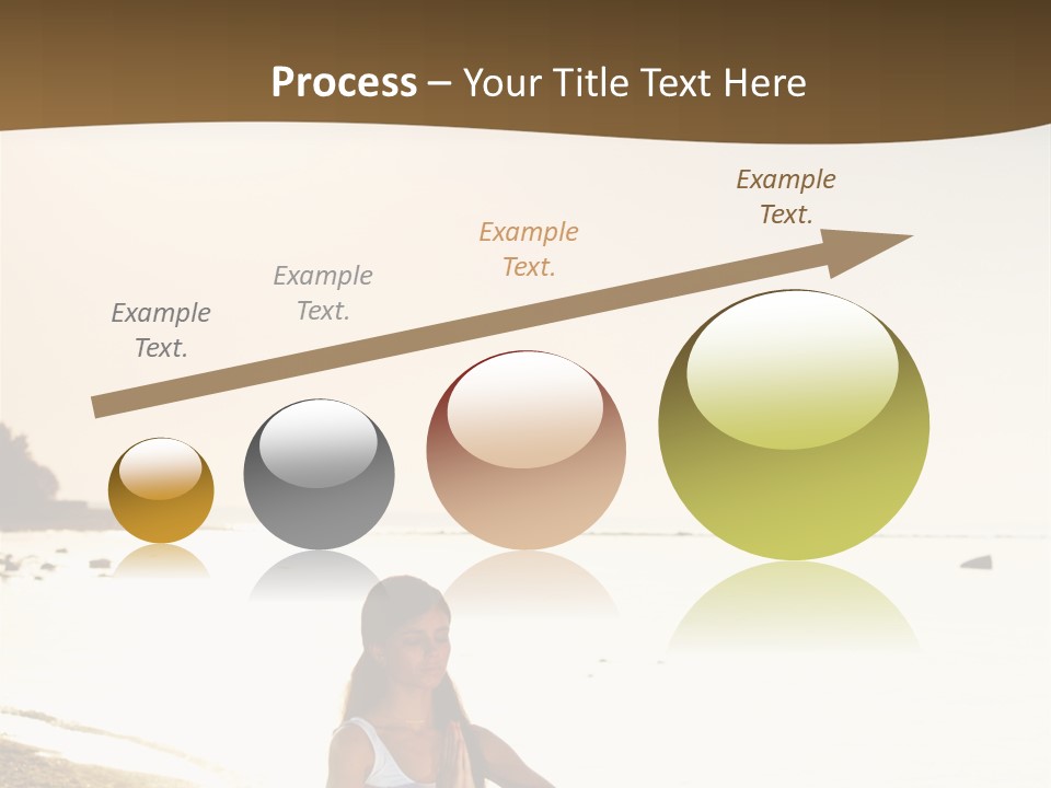 Joy Ocean Sunset PowerPoint Template