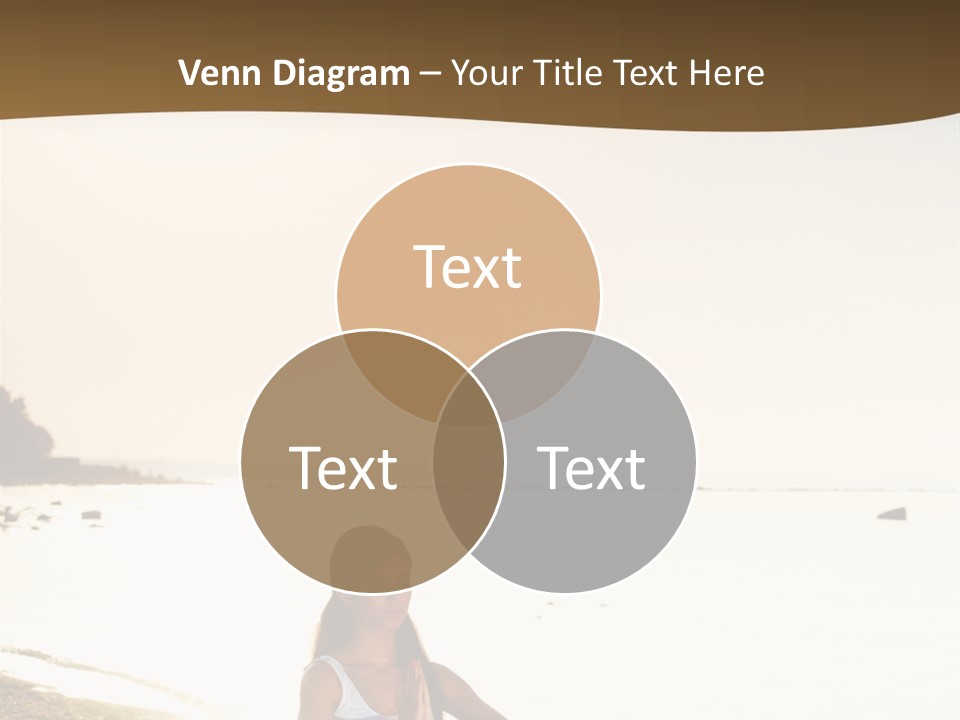 Joy Ocean Sunset PowerPoint Template