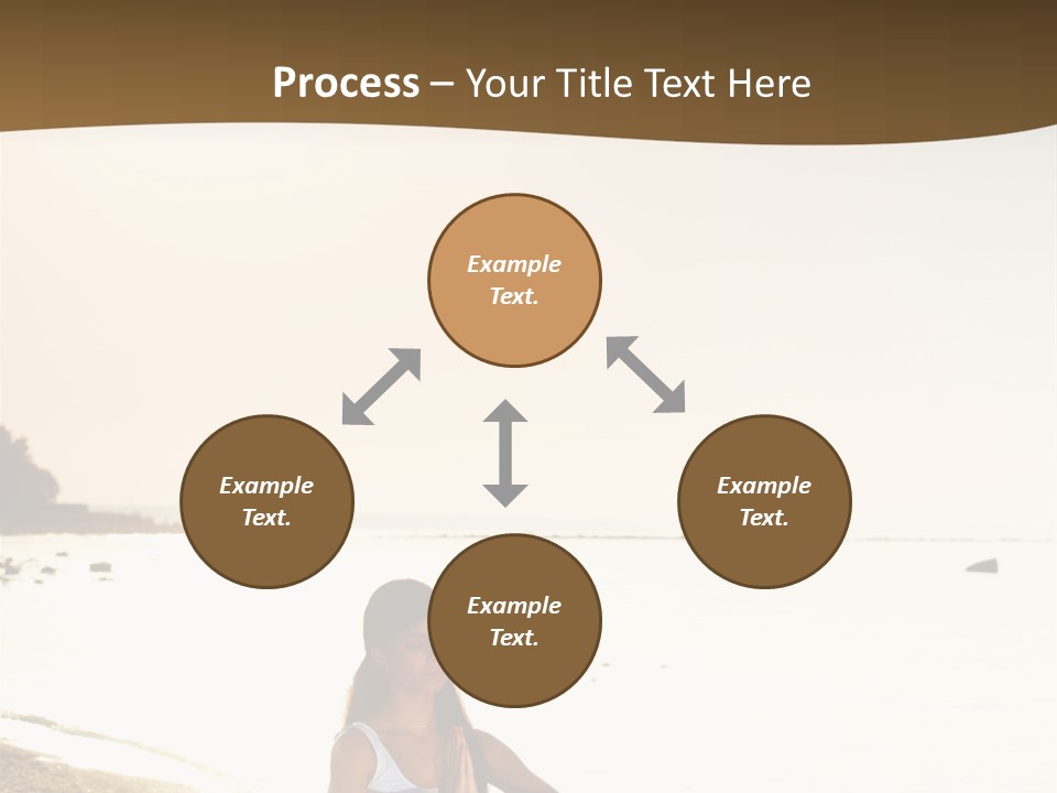 Joy Ocean Sunset PowerPoint Template