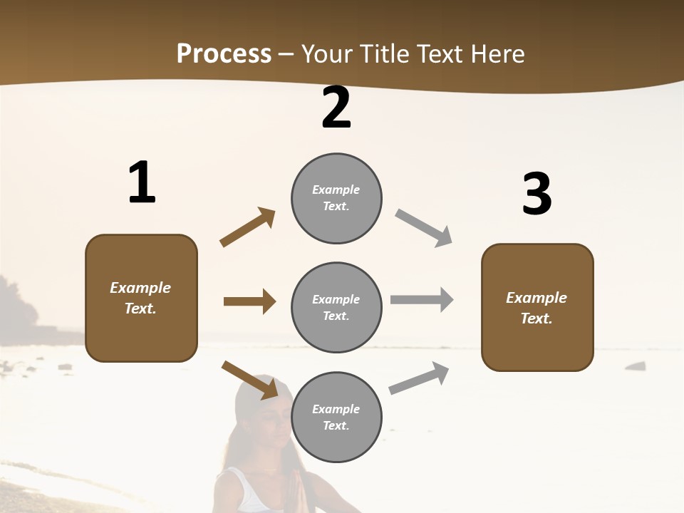 Joy Ocean Sunset PowerPoint Template