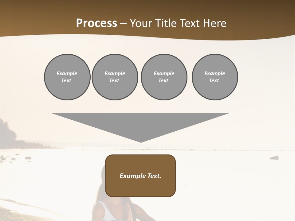 Joy Ocean Sunset PowerPoint Template