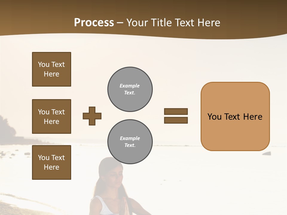 Joy Ocean Sunset PowerPoint Template