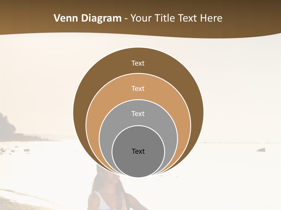 Joy Ocean Sunset PowerPoint Template