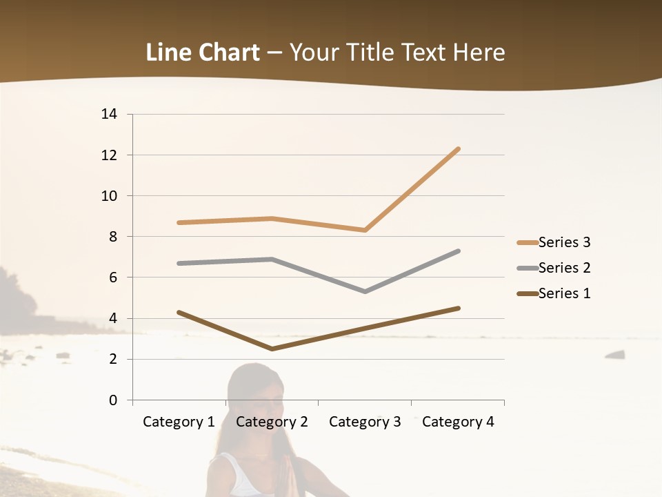 Joy Ocean Sunset PowerPoint Template