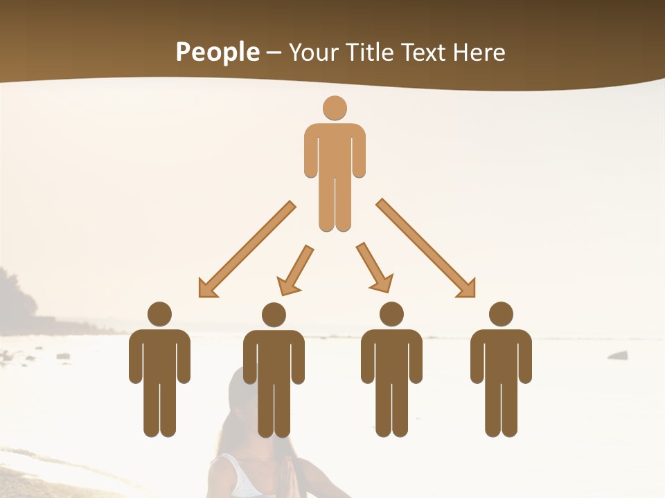 Joy Ocean Sunset PowerPoint Template