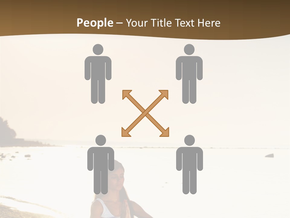 Joy Ocean Sunset PowerPoint Template