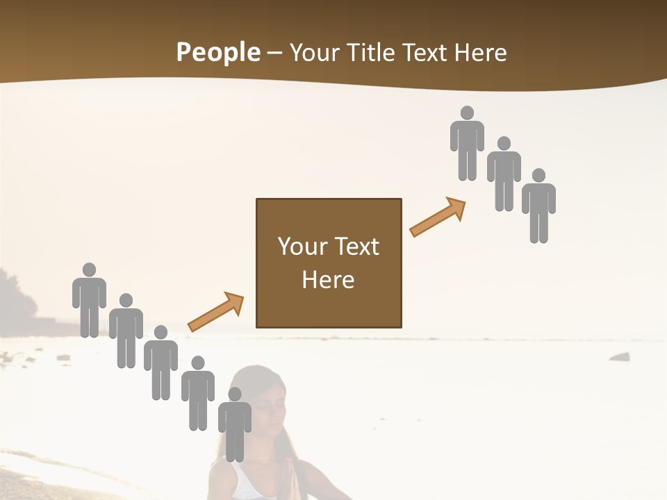 Joy Ocean Sunset PowerPoint Template