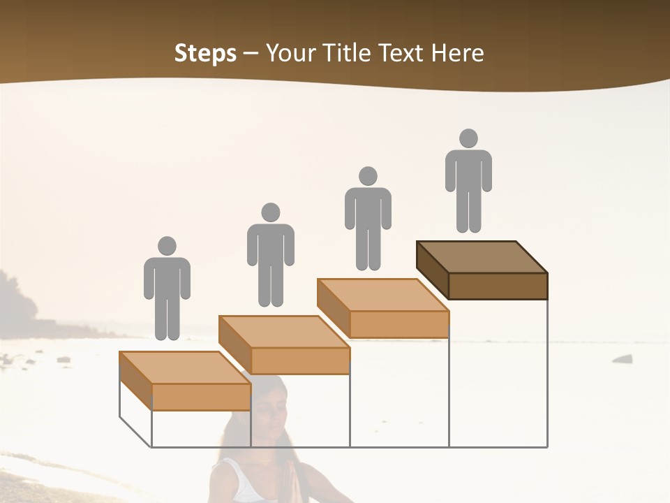 Joy Ocean Sunset PowerPoint Template