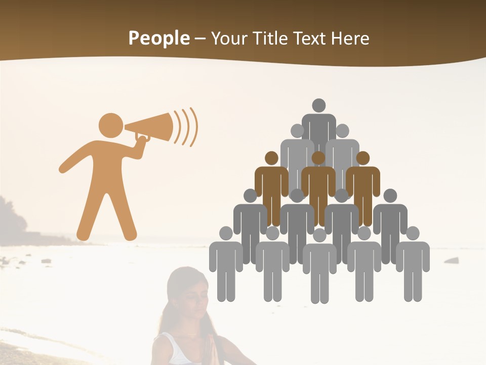 Joy Ocean Sunset PowerPoint Template