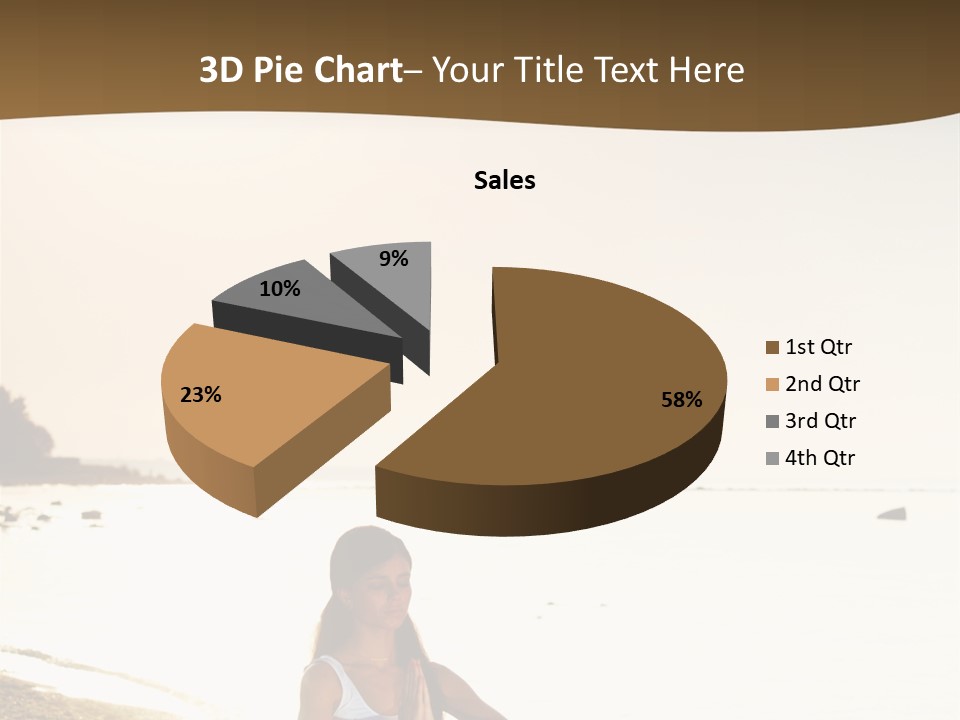 Joy Ocean Sunset PowerPoint Template