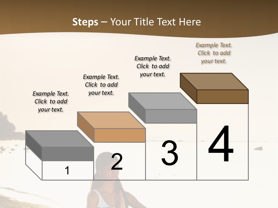 Joy Ocean Sunset PowerPoint Template