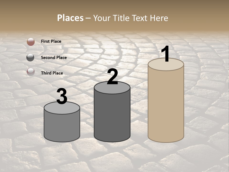 Close Up Old Fashioned Material PowerPoint Template