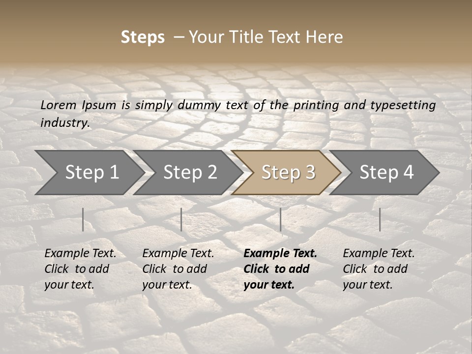 Close Up Old Fashioned Material PowerPoint Template