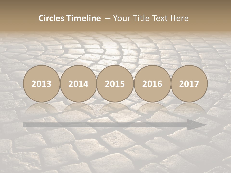 Close Up Old Fashioned Material PowerPoint Template