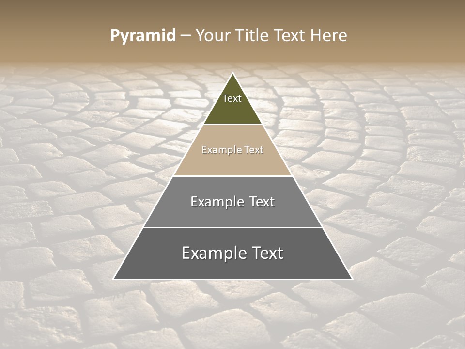 Close Up Old Fashioned Material PowerPoint Template