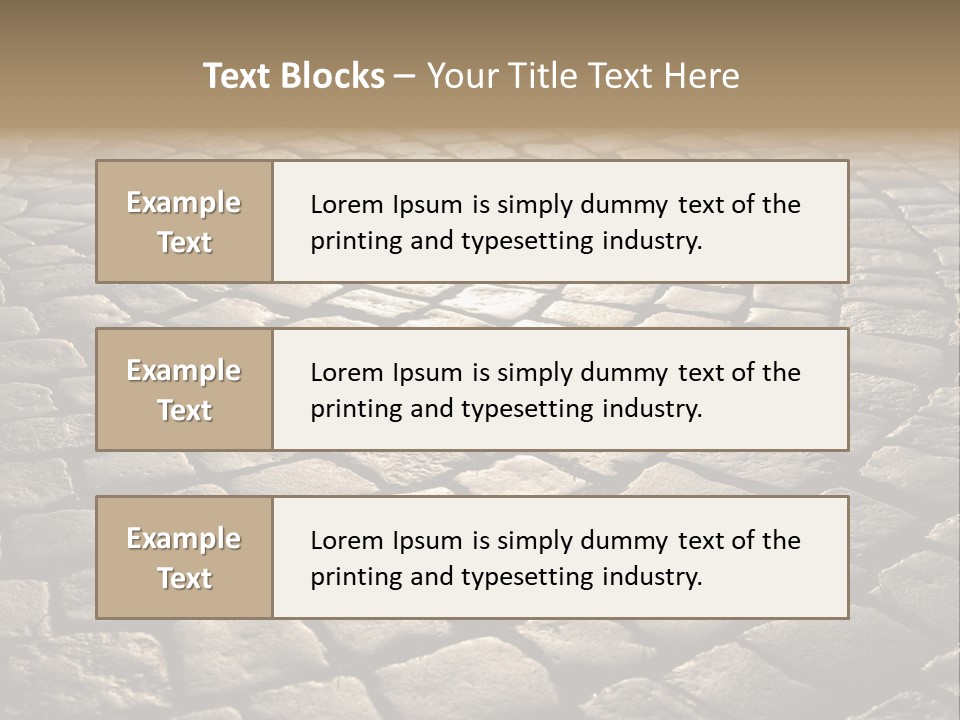 Close Up Old Fashioned Material PowerPoint Template