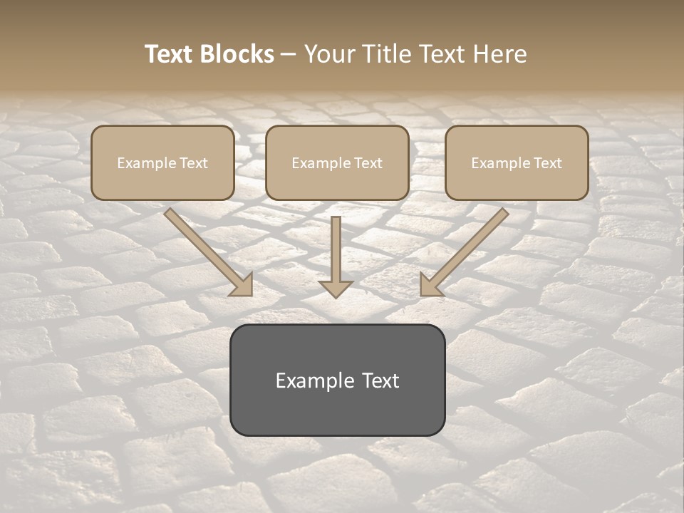 Close Up Old Fashioned Material PowerPoint Template