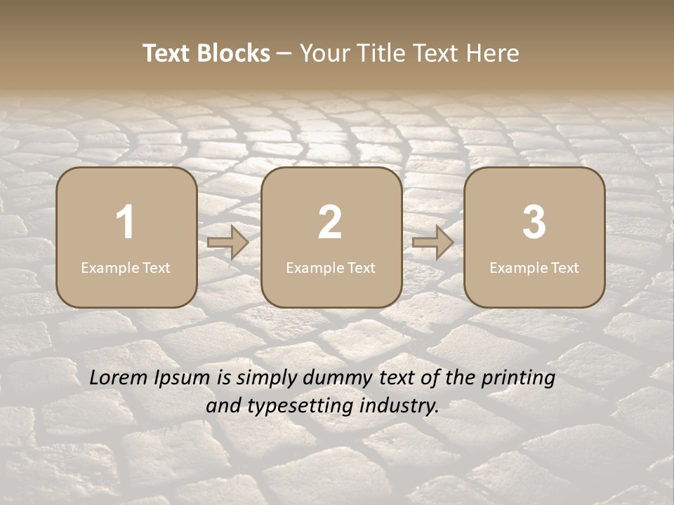 Close Up Old Fashioned Material PowerPoint Template