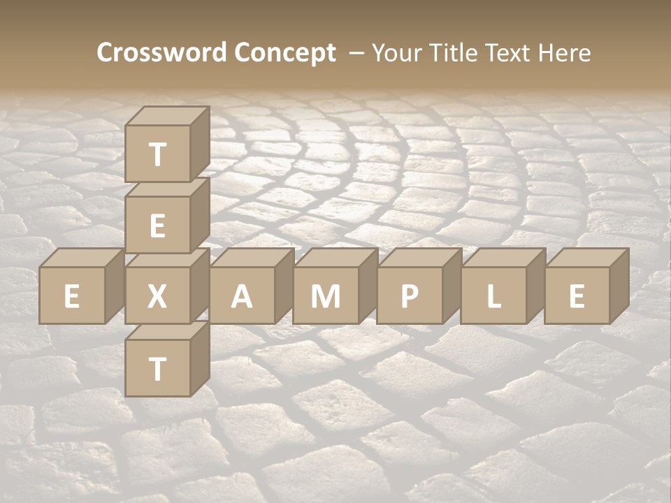 Close Up Old Fashioned Material PowerPoint Template