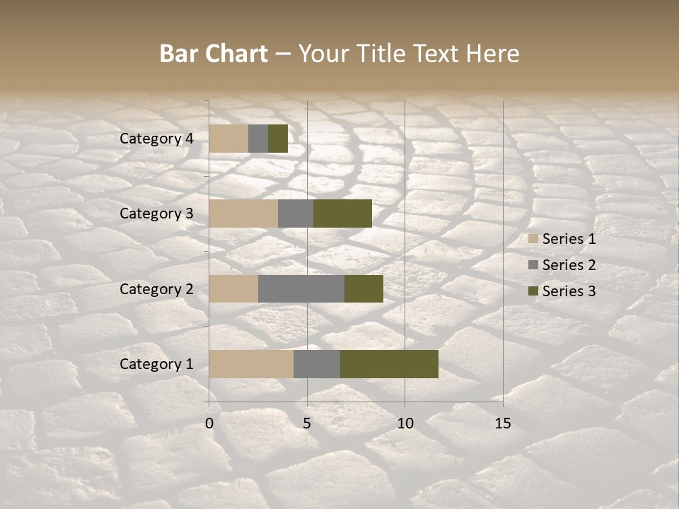 Close Up Old Fashioned Material PowerPoint Template