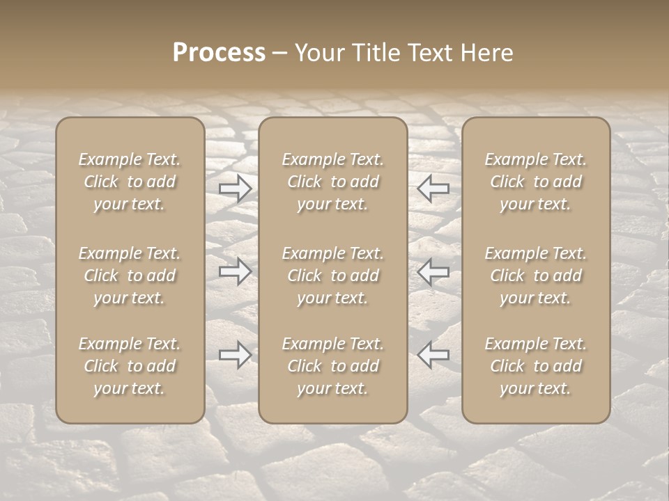 Close Up Old Fashioned Material PowerPoint Template