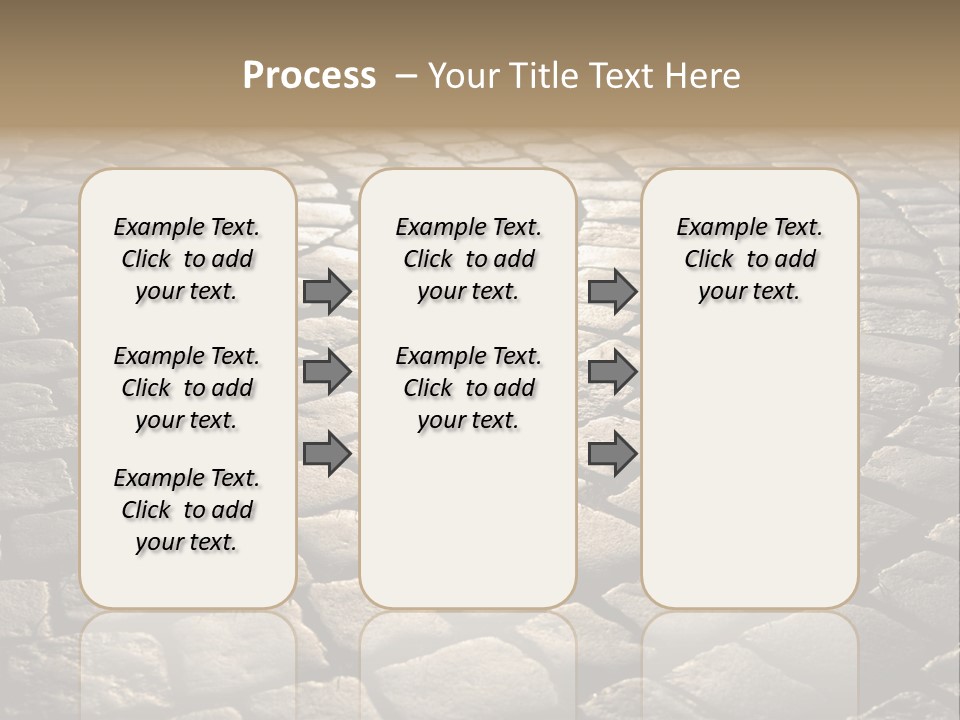 Close Up Old Fashioned Material PowerPoint Template