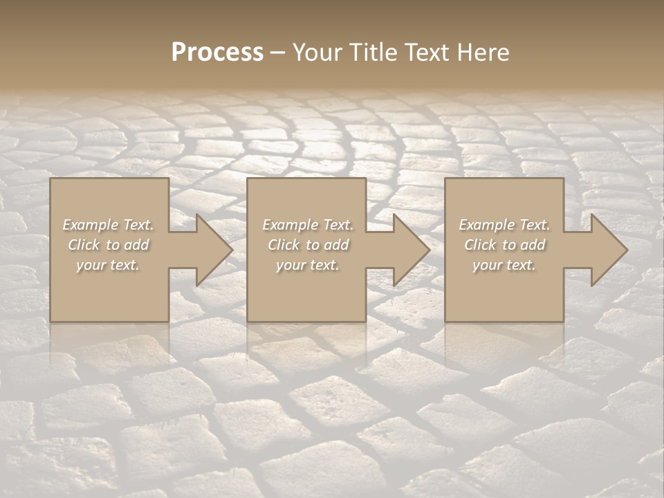 Close Up Old Fashioned Material PowerPoint Template