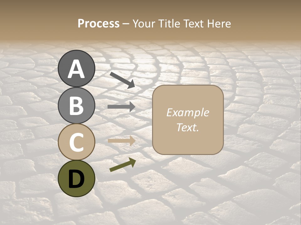 Close Up Old Fashioned Material PowerPoint Template