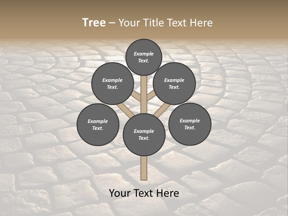 Close Up Old Fashioned Material PowerPoint Template