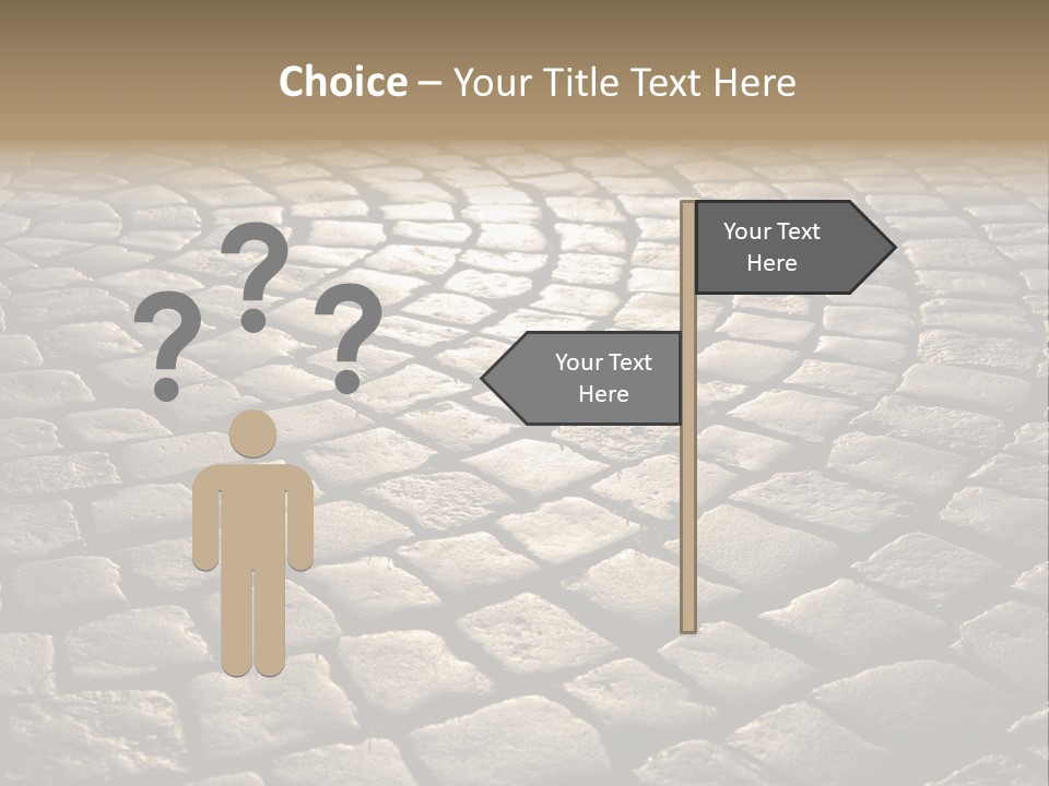 Close Up Old Fashioned Material PowerPoint Template