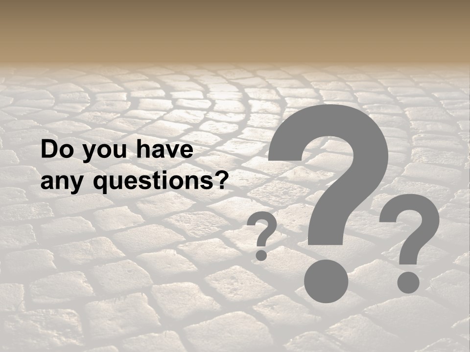 Close Up Old Fashioned Material PowerPoint Template