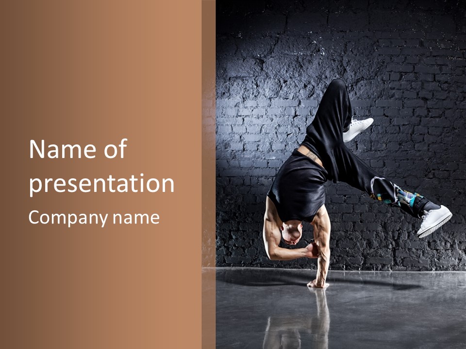 Performance Brawny Studio PowerPoint Template