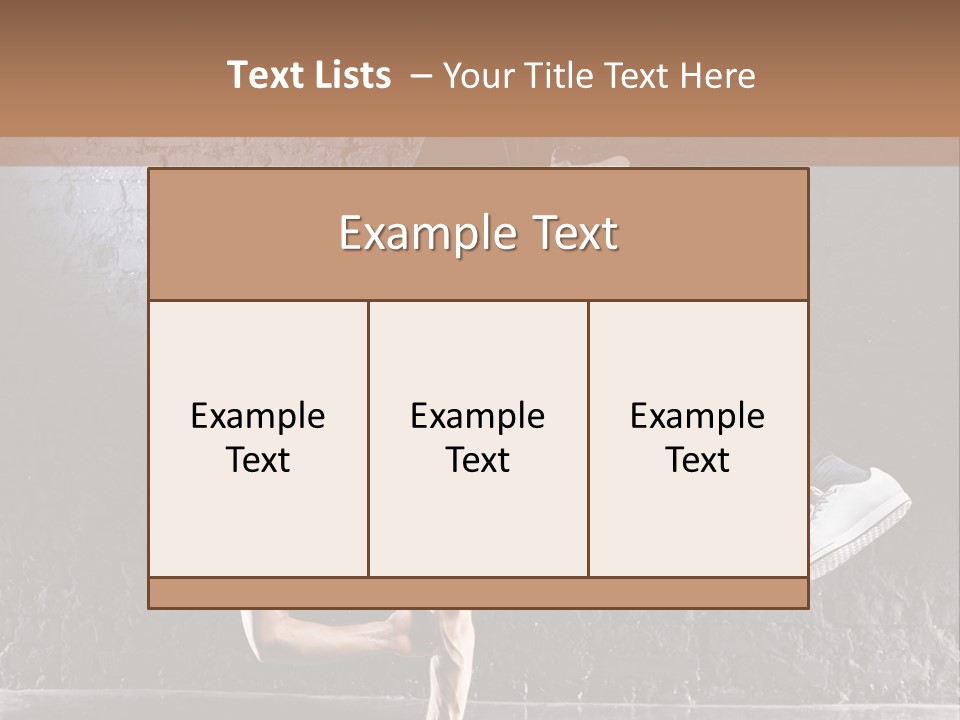 Performance Brawny Studio PowerPoint Template