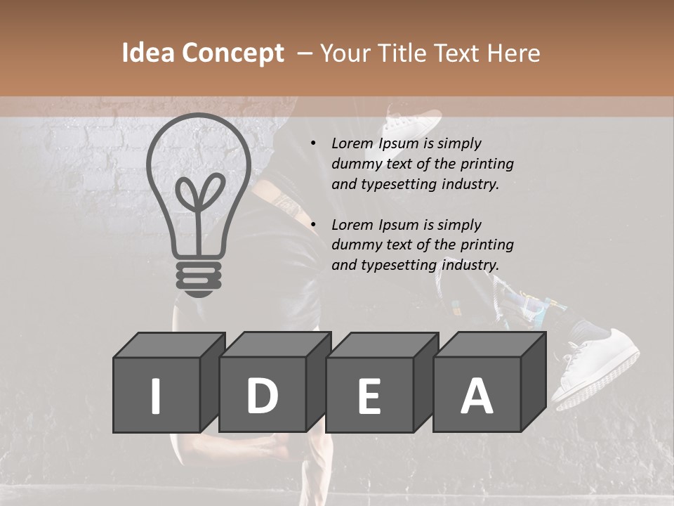 Performance Brawny Studio PowerPoint Template