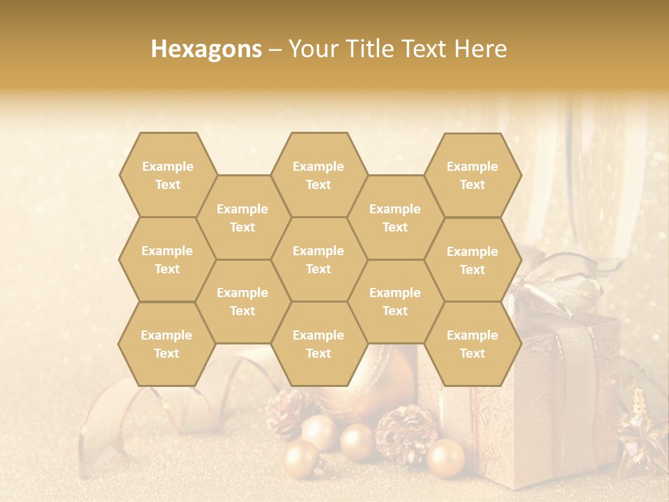 Winter Silvester Present PowerPoint Template