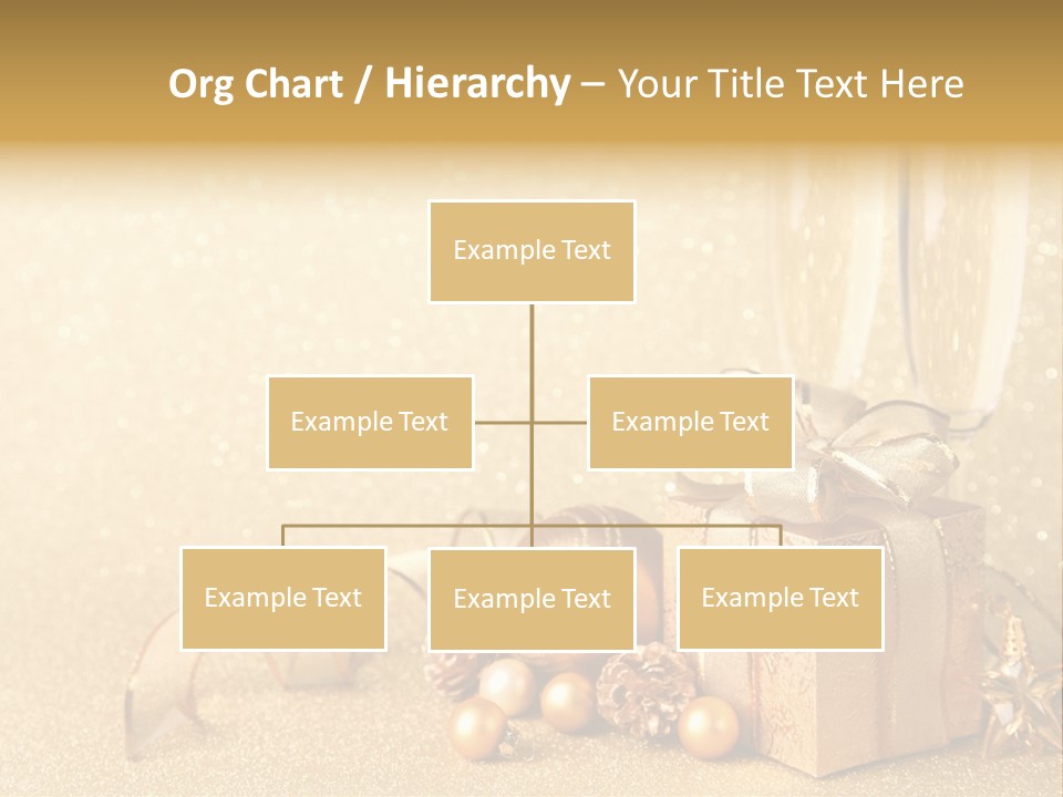 Winter Silvester Present PowerPoint Template