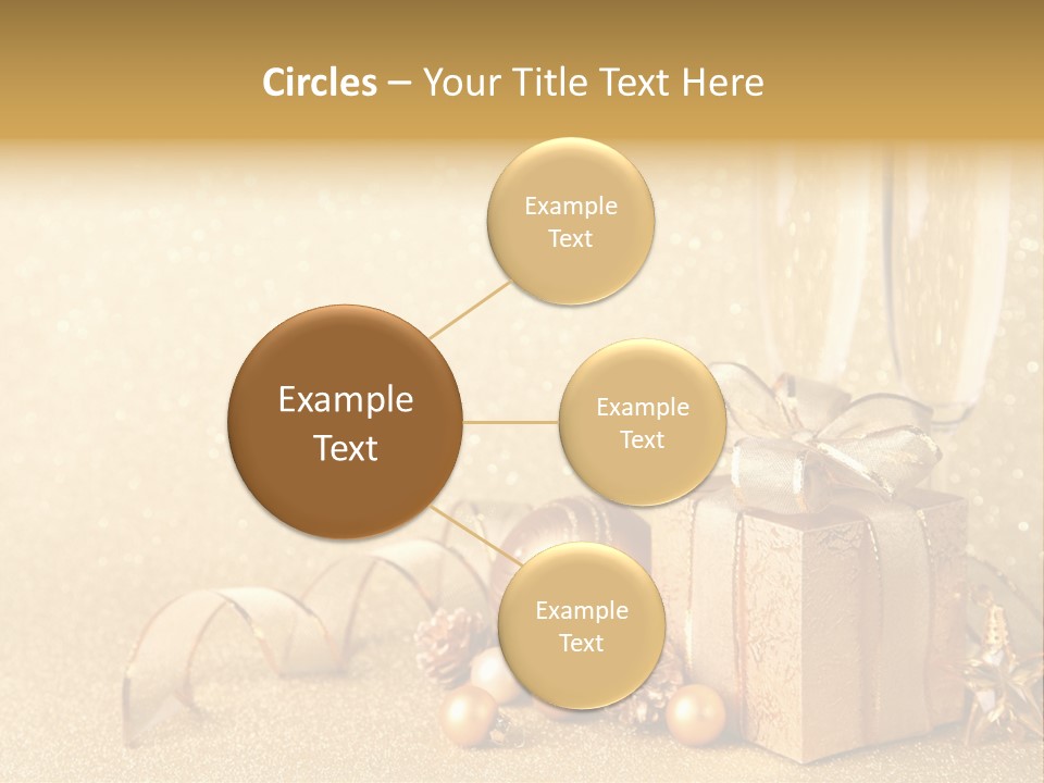 Winter Silvester Present PowerPoint Template