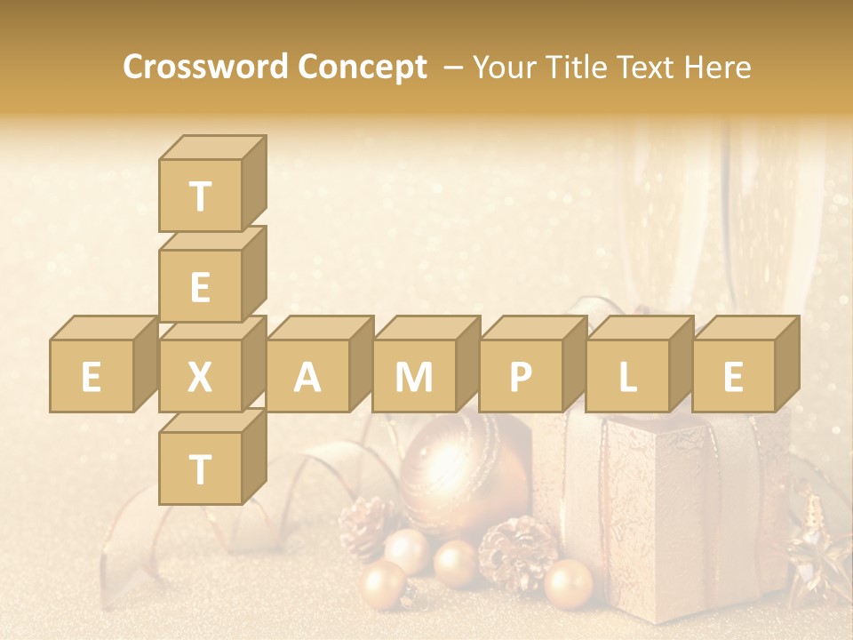 Winter Silvester Present PowerPoint Template
