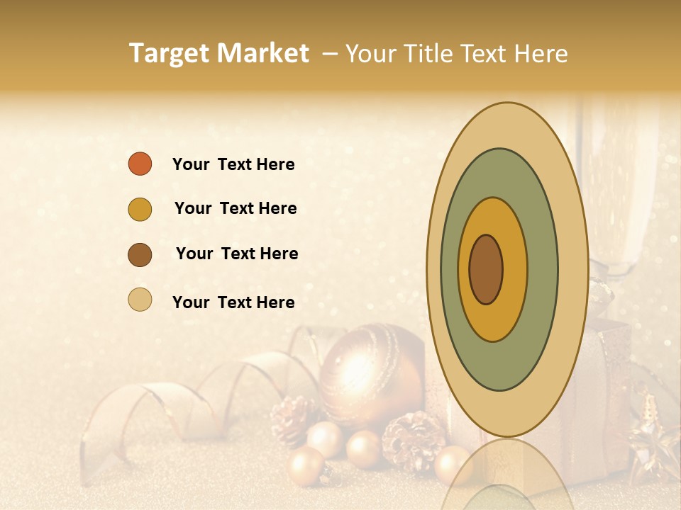 Winter Silvester Present PowerPoint Template