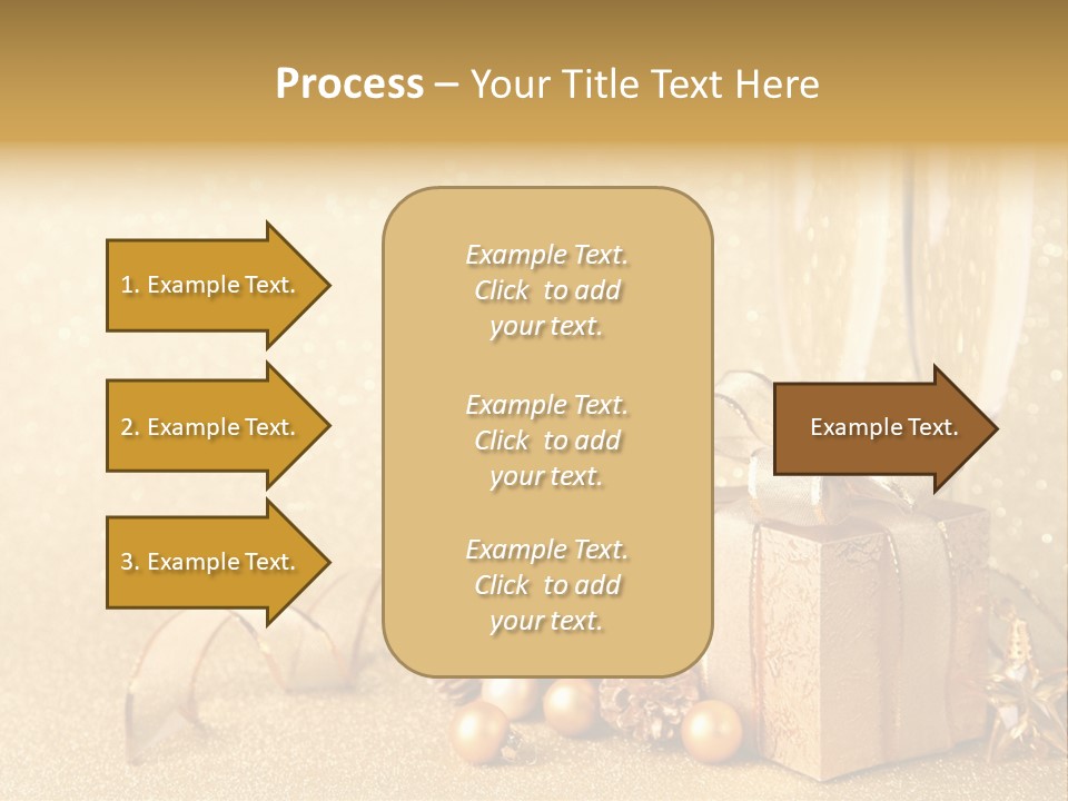 Winter Silvester Present PowerPoint Template