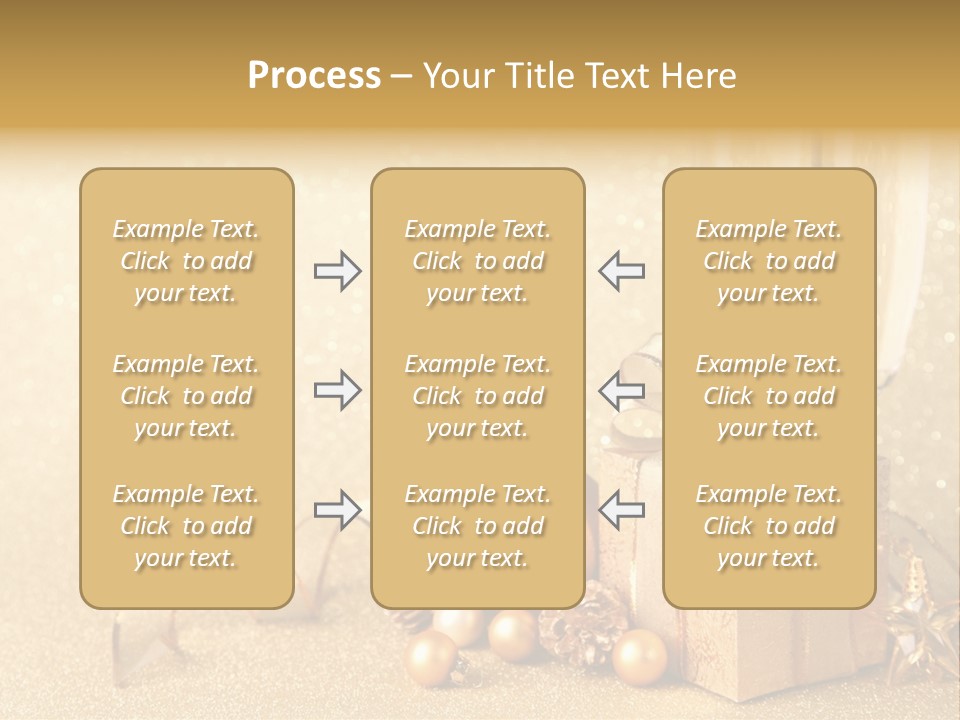 Winter Silvester Present PowerPoint Template