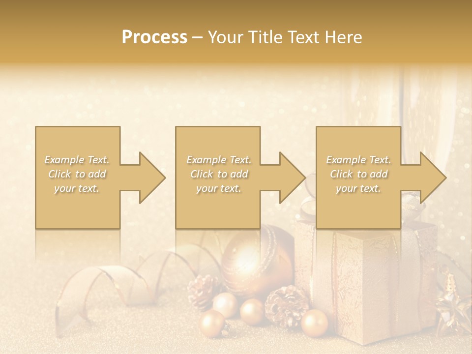 Winter Silvester Present PowerPoint Template